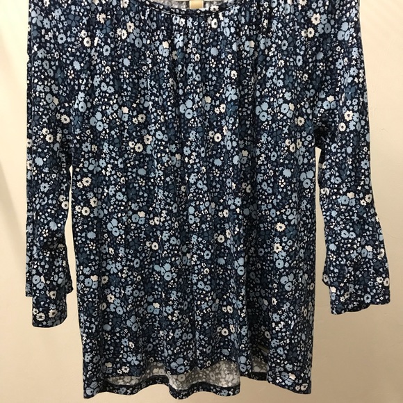 Michael Kors Women’s Floral Top - Size L NWT - Picture 2 of 4